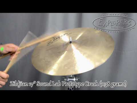 Zildjian 17" Sound Lab Prototype 1138 Grams