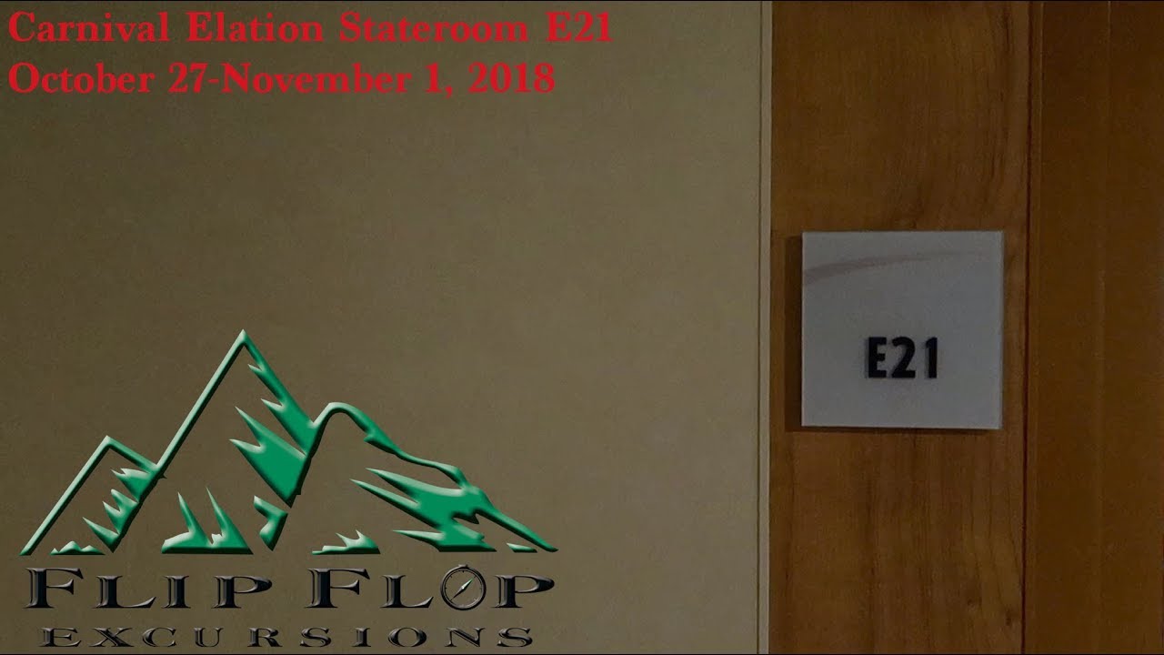 Carnival Elation - Cabin E21 - Video 2