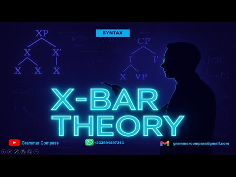 X-BAR SYNTAX MADE SIMPLE | PART 1| UNDERSTANDING STRUCTURES, RULES, AND MODIFIERS