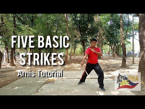 FIVE BASIC STRIKES | ARNIS