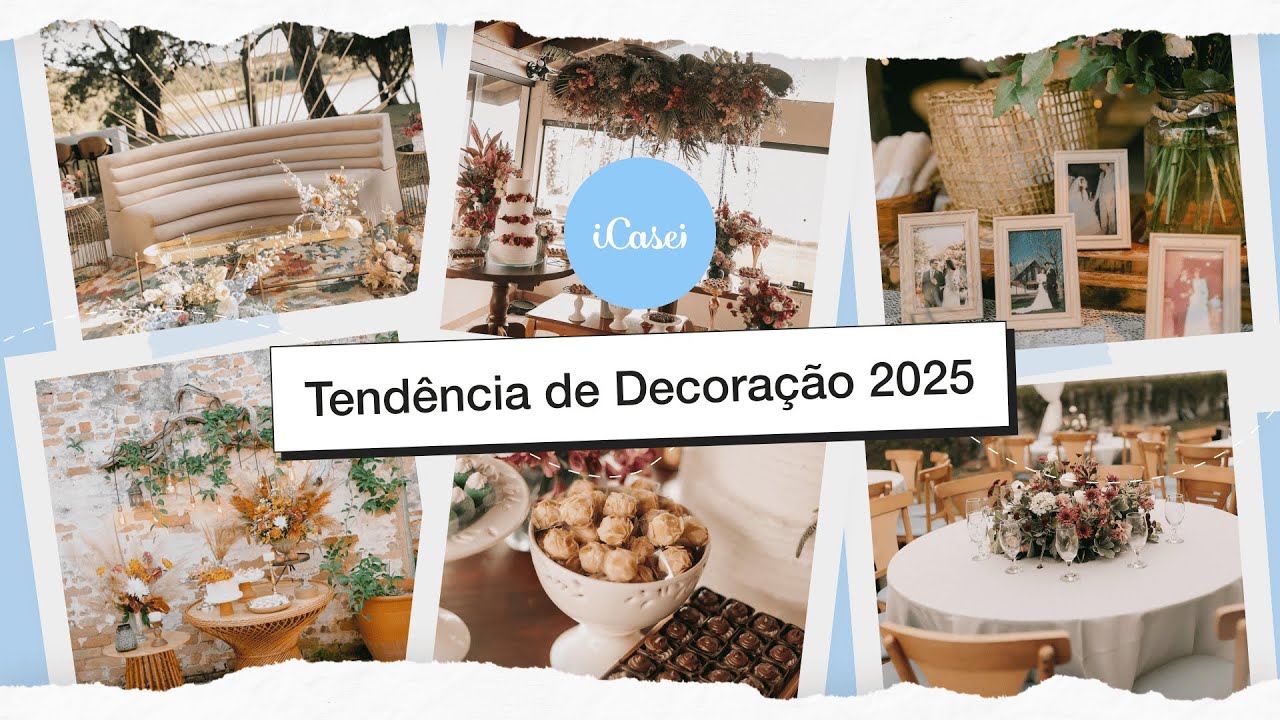Tendências de Decoração para casamento 2025
