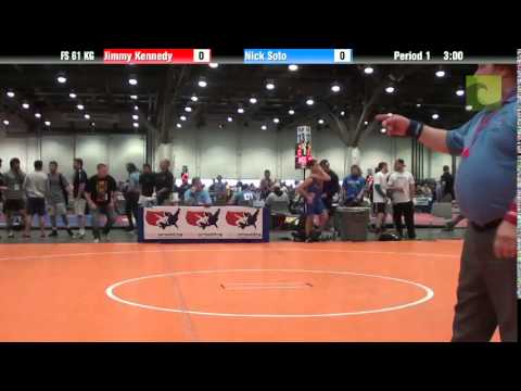 Mens FS FS 61 KG - Jimmy Kennedy vs. Nick Soto