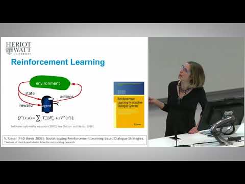 How Machines Learn to Talk: Professor Verena Rieser, 16 May 2018