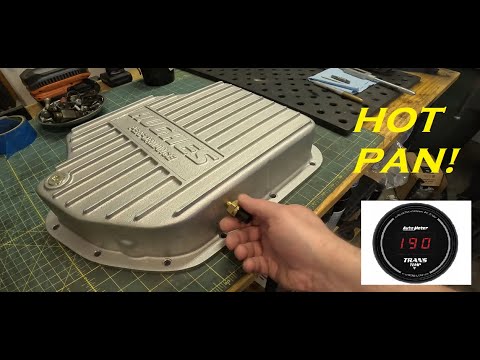 EP 3 Why is this pan special? Th400 Transmission Pan Upgrade! Temp Sensor Install 69 c10 540 Swap