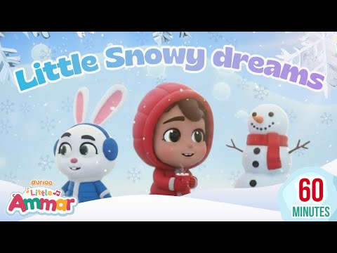 ❄️ Little Ammar’s Snowy Dream! 60-Min Compilation | From the Makers of Omar & Hana | Durioo+