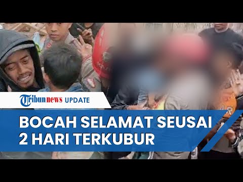 Kondisi Bocah 5 Tahun Selamat dari Gempa Cianjur, 2 Hari Terkubur dalam Reruntuhan Bangunan