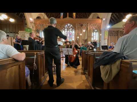 Jacqui Robertson-Wade plays Telemann D Major Suite with South West Baroque Orchestra