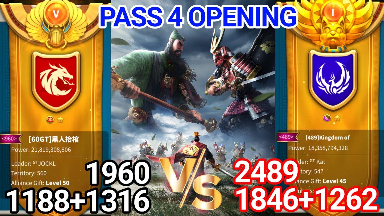 [萬國覺醒] 1960 VS 2489關卡4之戰（1960+1188+1316 VS 2489+1846+1262）#C12501 Day 3