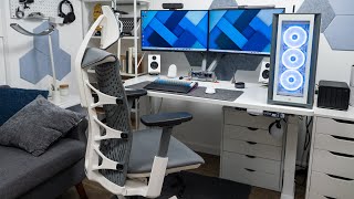 Desk Set Up Tour 2025 Ft. Autonomous ErgoChair Ultra 2