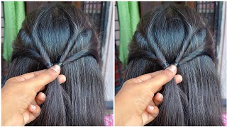Daily Using Simple Unique Hairstyle For girls_Amazing Easy Hairstyle_ Graceful Hairstyle #hairstyles