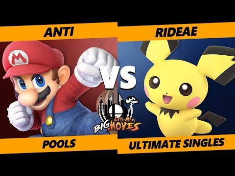 LMBM SSBU - T1 | ANTi (Mario) Vs. Rideae (Pichu) SSBU Singles Pools