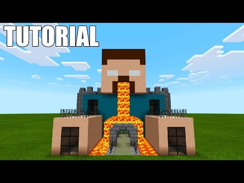 Minecraft: How To Make Herobrines Horror Castle "Herobrines House Tutorial"