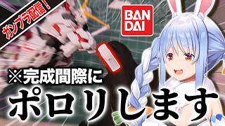 【崩壊】初のガンプラ制作で全ての「プラモあるある」を経験してしまうぺこーら・リンクス #兎田ぺこら #ガンプラ