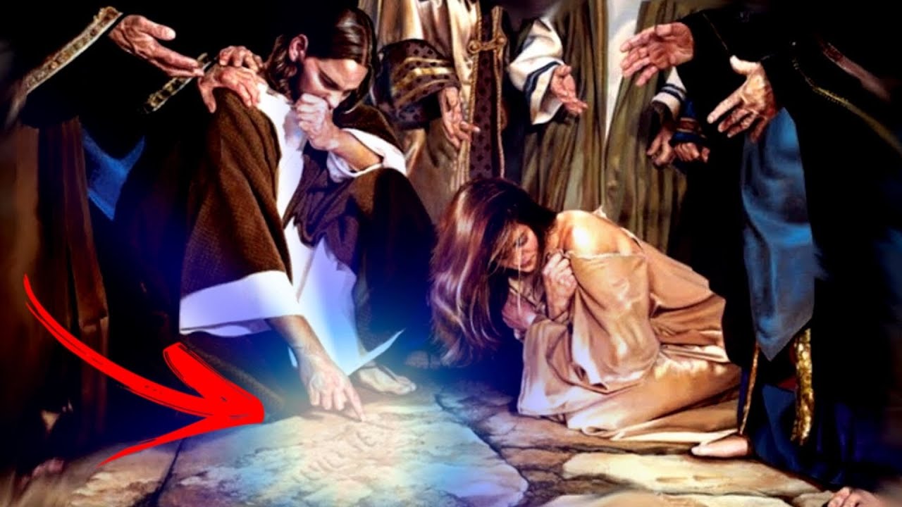 O QUE JESUS ESCREVEU NO CHÃO? 😱 (VAI TE IMPRESSIONAR!)
