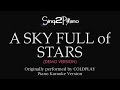 A Sky Full of Stars (Piano Karaoke Demo) Coldplay ...