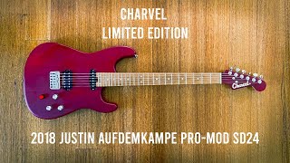 Video thumbnail for Charvel: 2018 Justin Aufdemkampe SD24 by Brett Kingman