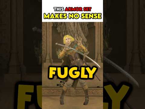 This Armor Makes No Sense #eldenringshadowoftheerdtree  #gaming #fromsoftware