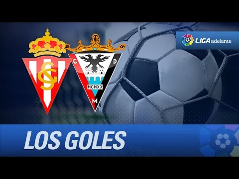 Todos los goles de Sporting de Gijón (4-1) CD Mirandés