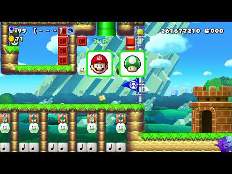 Super Mario Maker 2 🔧 Endless Challenge 9353 - 9360