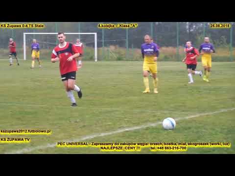 Skrót meczu: KS Żupawa - TS Stale (26.08.2018) Klasa "A" / 4.kolejka