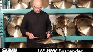 SABIAN 16 Inch HHX Suspended