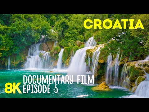 Amazing Nature of CROATIA: Stunning Waterfalls & Caves - Krka National Park - 8K HDR Documentary #5