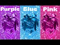 Wähle Dein Geschenk 3 Geschenkbox Challenge Rosa Vs Blau Vs Lila GeschenkboxChall