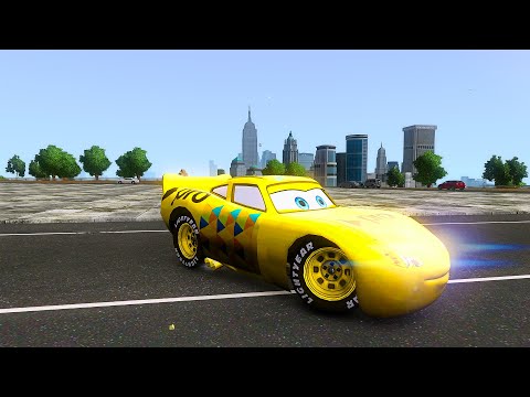 Crazy Lightning McQueen PRO Crashes - GTA 4 Real Car Crashes Ep.8