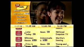 TV Guide Channel: Baltimore, MD - April 20th, 2000