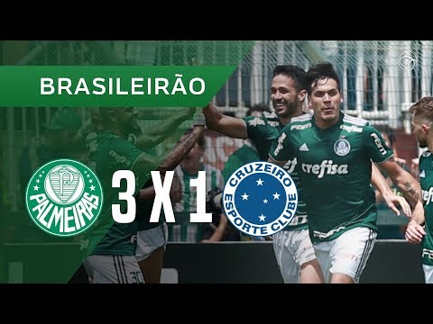 PALMEIRAS 3 X 1 CRUZEIRO - GOLS - 30/09 - BRASILEIRÃO 2018
