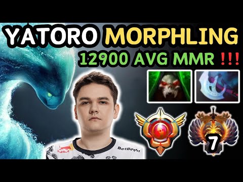 Rank 7 Yatoro MORPHLING Hard Carry 0 DEAD 🔥 Yatoro Grandmaster Tier - Dota 2