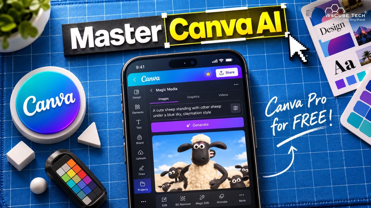 Unlock CANVA AI PRO for FREE & Master the Pro Features!