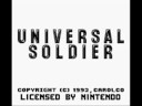 Universal Soldier Game Boy