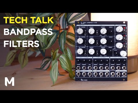 How to use bandpass filters for sound sculpting - with ADDAC 603 triple bandpass filter