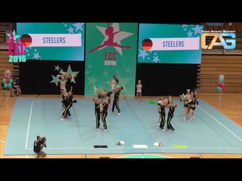ECC 2016 1.Platz - Steelers - CHEER MIXED senior