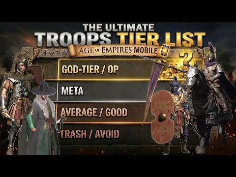 AoEM: The ONLY Troop Tier List You Need (S1-S6) | includes: Account Overview & Explanations 