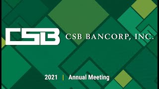 2021 Annual Shareholder Meeting - Management Presentation