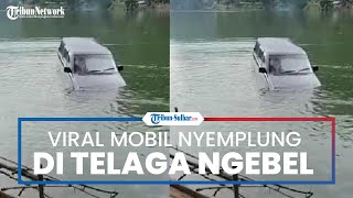 Viral Video Mobil Kijang Nyemplung ke Telaga Ngebel Ponorogo, Ternyata Pemiliknya sedang Cari Makan