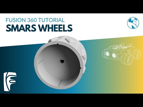 YouTube thumbnail for SMARS Fusion 360 Design, Wheels