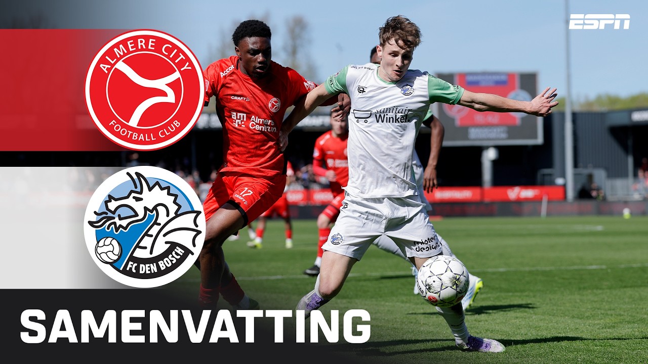Almere City vs Den Bosch Highlights