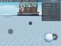 How to get in the icicles in snowmen simulator Roblox mobile