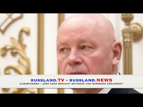 Lukaschenko  – „Das Land braucht zeitnahe und wirksame Lösungen“
