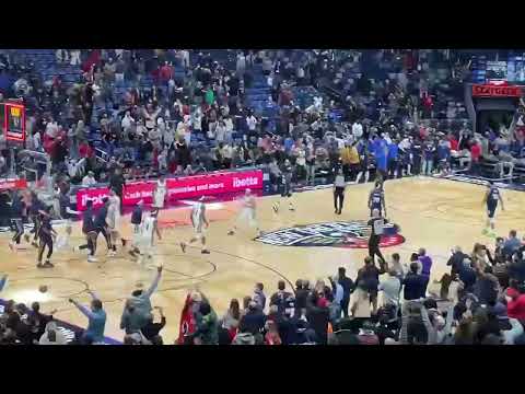 Brandon Ingram Game Winning 3 - Pelicans vs. Timberwolves 1/11/22