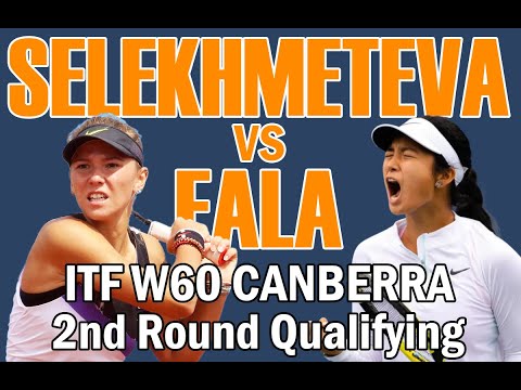 Alex Eala vs Oksana Selekmeteva | ITF W60 Canberra 2023 2nd Round Qualifying | Full Match