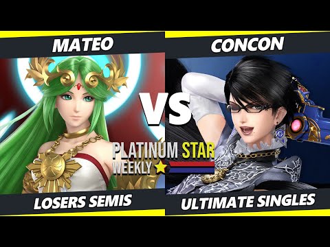PSW S15:W5 Losers Semis - Mateo (Palutena) Vs. ConCon (Bayonetta) SSBU Ultimate Tournament