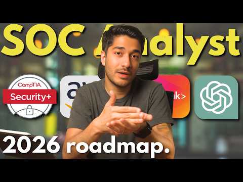 How to become a SOC Analyst in 2026 - Skills, certs, projects and AI