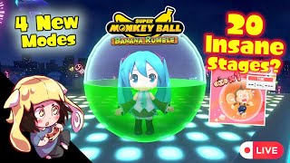 Super Monkey Ball Banana Rumble MASSIVE UPDATE?! - Time for Lots of Screaming ASMR
