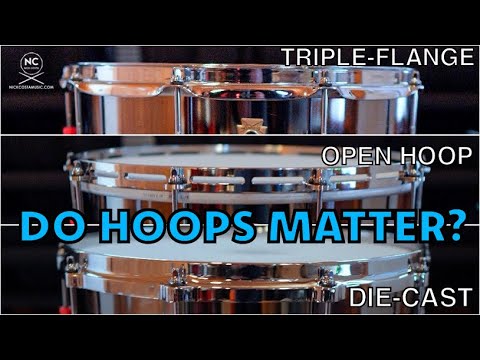 Yamaha 1.5 triple flanged hoops chrome 12 inch top and bottom 2025 - chrome image 3