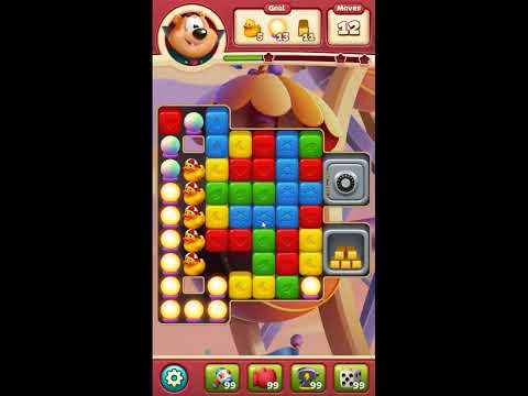 Toon Blast Level 7240 - NO BOOSTERS 🐻🐺🐱 | SKILLGAMING ✔️