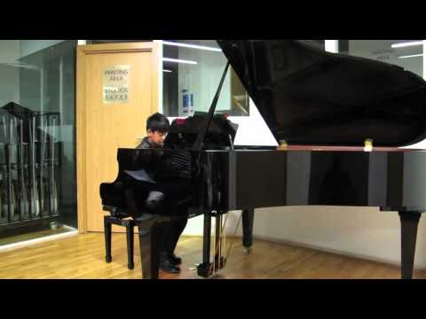 Kyle plays his Grade 1 ABRSM piece, Gavotta by James Hook